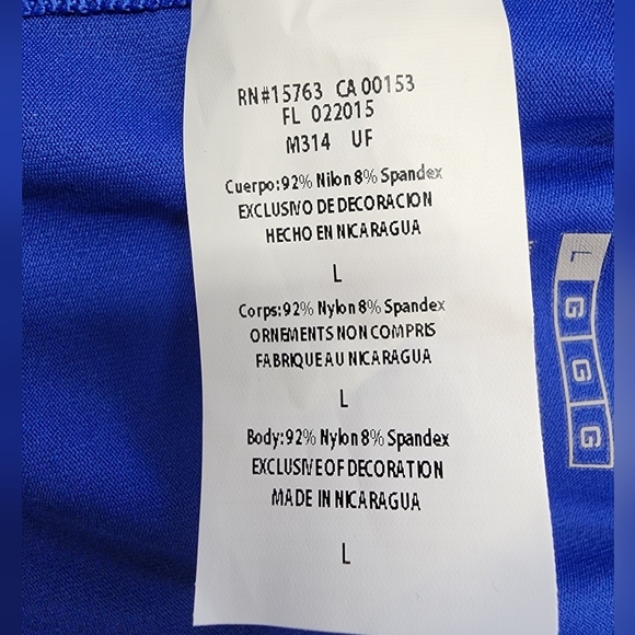 Champion Men's Navy Double Dry Compression Shorts, sz LG - Picture 3 of 9